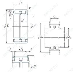 Подшипник DC5052NR