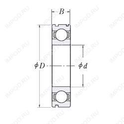 Подшипник DG3278JS09TCS33
