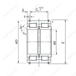 Подшипник E5012NR Подшипник E5012NR