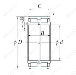 Подшипник DC5020N