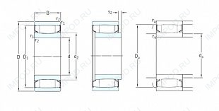 Подшипник C4132-2CS5V/GEM9 Подшипник C4132-2CS5V/GEM9