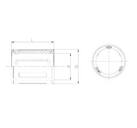 Подшипник CLB25UU Подшипник CLB25UU