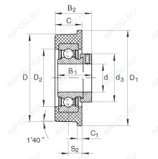 Подшипник CRB30/83