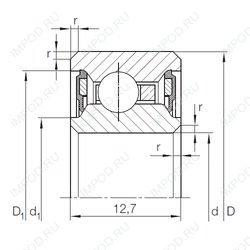 Подшипник CSCU 090.2RS Подшипник CSCU 090.2RS