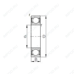 Подшипник BR2870DD