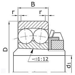 Подшипник B7207-E-T-P4S Подшипник B7207-E-T-P4S
