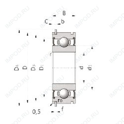 Подшипник AB40002S05