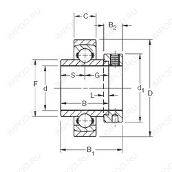 Подшипник SMN211KS Подшипник SMN211KS