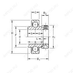 Подшипник SMN112K Подшипник SMN112K