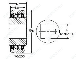 Подшипник SQ208-100X Подшипник SQ208-100X