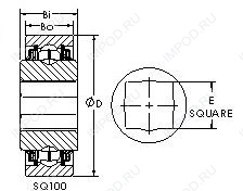 Подшипник SQ108-102X