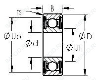 Подшипник SR2AZZ
