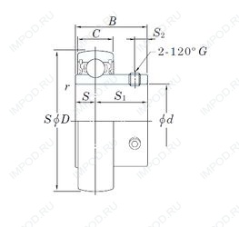 Подшипник SU006S6 Подшипник SU006S6