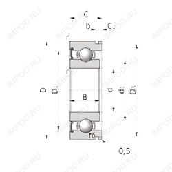 Подшипник SX0590LUN
