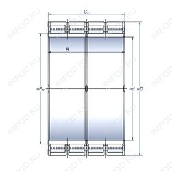 Подшипник STF500RV6713g