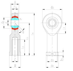 Подшипник SIBP8N Подшипник SIBP8N