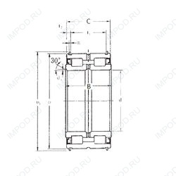 Подшипник SL04-5017NR