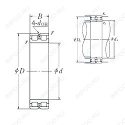 Подшипник RSF-4926E4 Подшипник RSF-4926E4