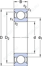 Подшипник RLS 7-2Z