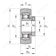 Подшипник RABRB15/47-FA106 Подшипник RABRB15/47-FA106