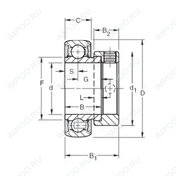 Подшипник RAL010NPPB