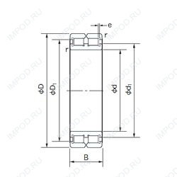 Подшипник RC4916 Подшипник RC4916