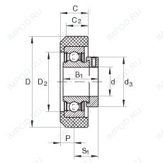 Подшипник RCRA20/46-FA106 Подшипник RCRA20/46-FA106