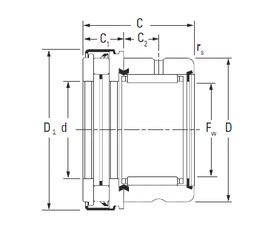Подшипник RAXZ 515