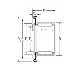 Подшипник RAXF 730