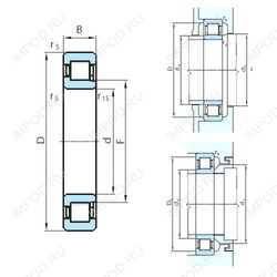 Подшипник PSL 412-303