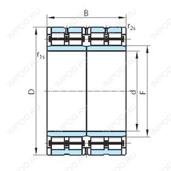 Подшипник PSL 512-304 Подшипник PSL 512-304