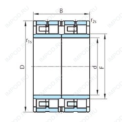 Подшипник PSL 512-23-1 Подшипник PSL 512-23-1