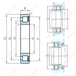 Подшипник PSL 412-301 Подшипник PSL 412-301