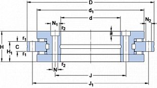 Подшипник NRT 395 B Подшипник NRT 395 B