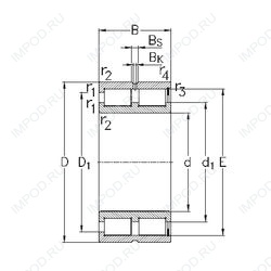 Подшипник NNCF5022-V