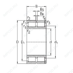 Подшипник NNC4992-V Подшипник NNC4992-V