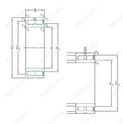 Подшипник NNCF4976CV