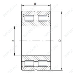 Подшипник NNCL4868 V