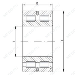 Подшипник NNCF5011 V