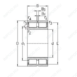 Подшипник NNCL4840-V