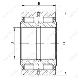 Подшипник NNF5052 V Подшипник NNF5052 V