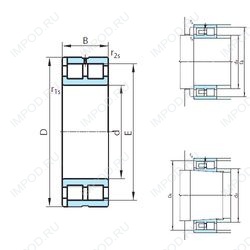 Подшипник NNP4960V