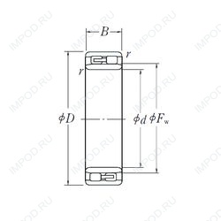 Подшипник NNU 4960 Подшипник NNU 4960