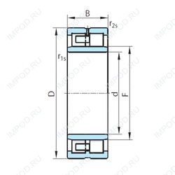 Подшипник NNU49/560KW33M
