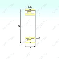 Подшипник NN 3005 K/SP