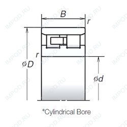 Подшипник NN3024TB