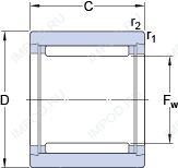 Подшипник NK 10/12 TN