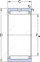 Подшипник NK 37/30