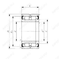Подшипник NAG 4928UU