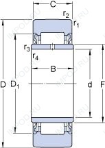 Подшипник NA 2201.2RS Подшипник NA 2201.2RS
